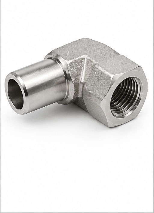 Weld elbow female NPT