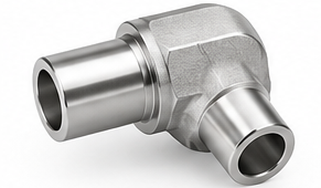Weld elbow tube socket