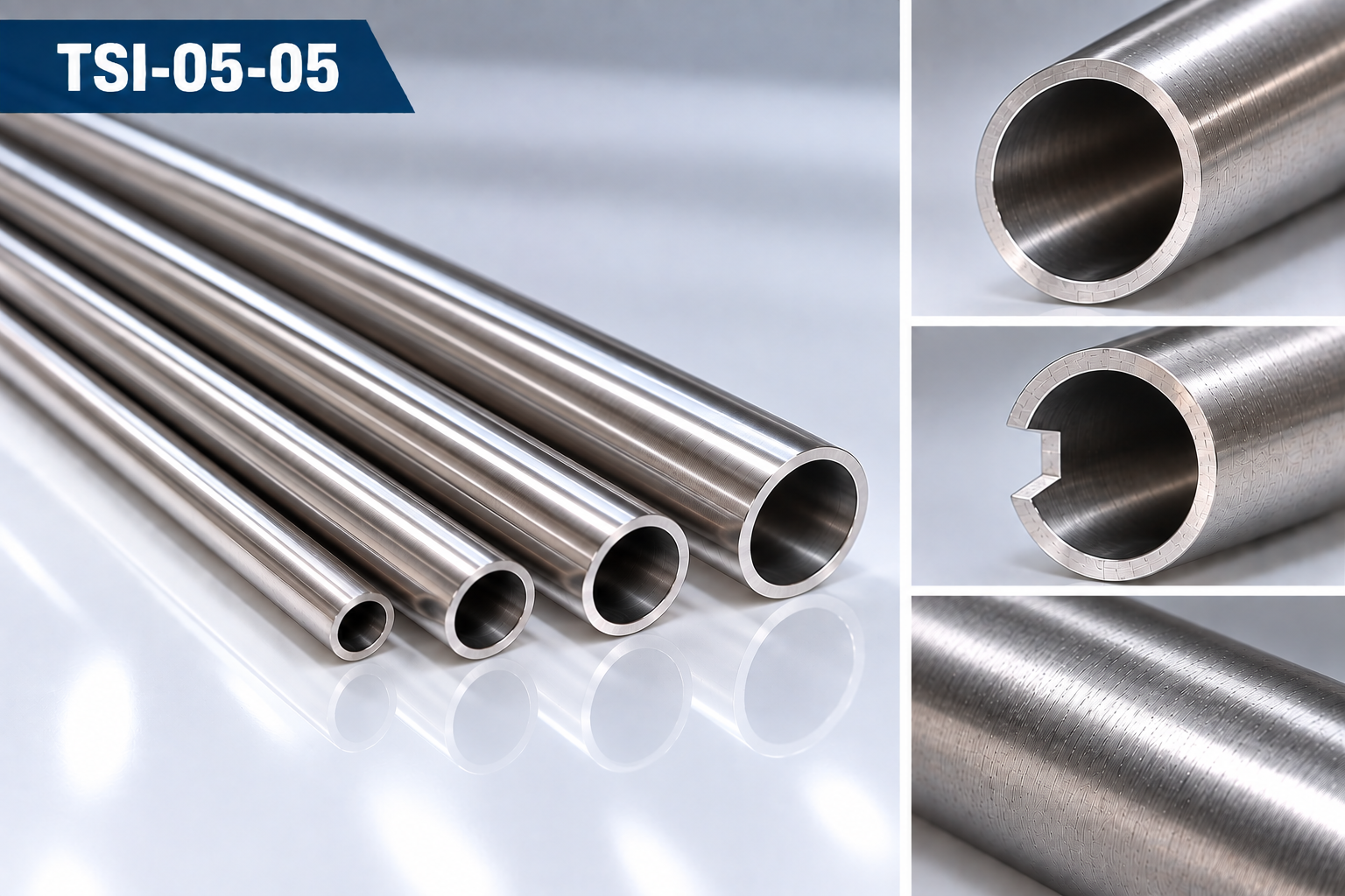 TSI-05-05 321 Stainless Steel Seamless Instrumentation Tubing