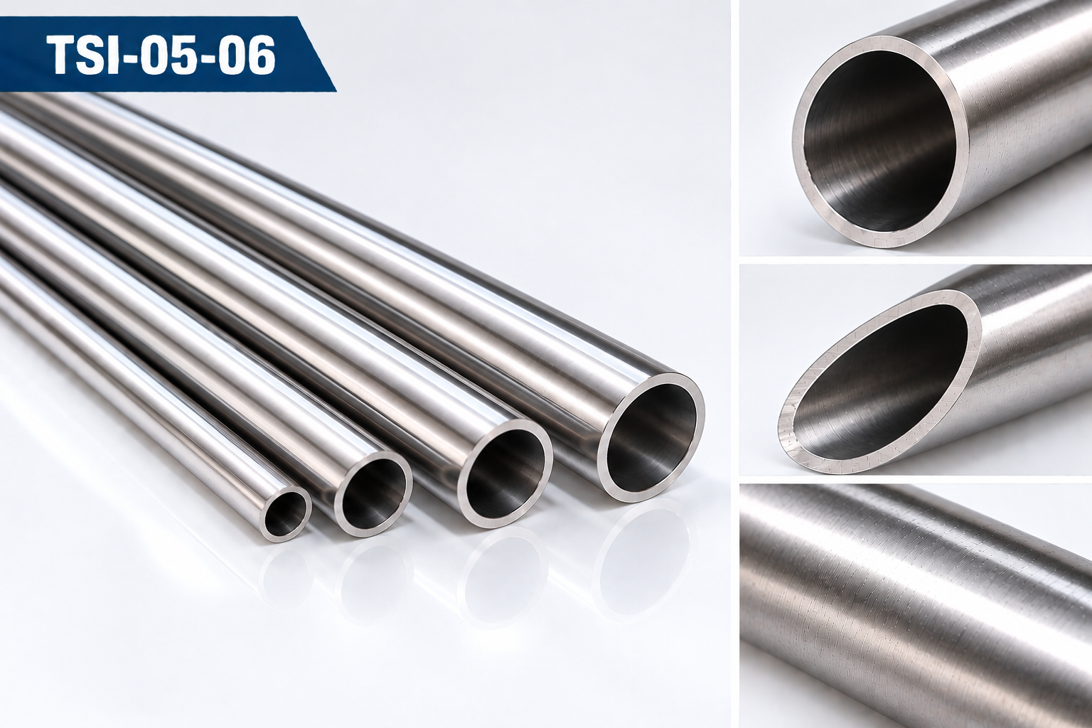 TSI-05-06 347 Stainless Steel Seamless Instrumentation Tubing