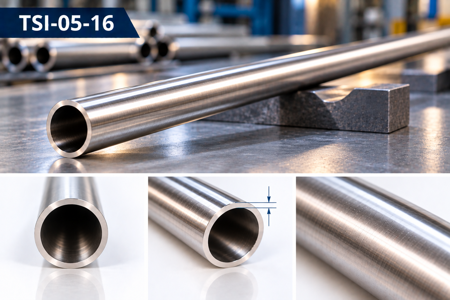 TSI-05-16 Titanium Grade 2 Instrumentation Tubing