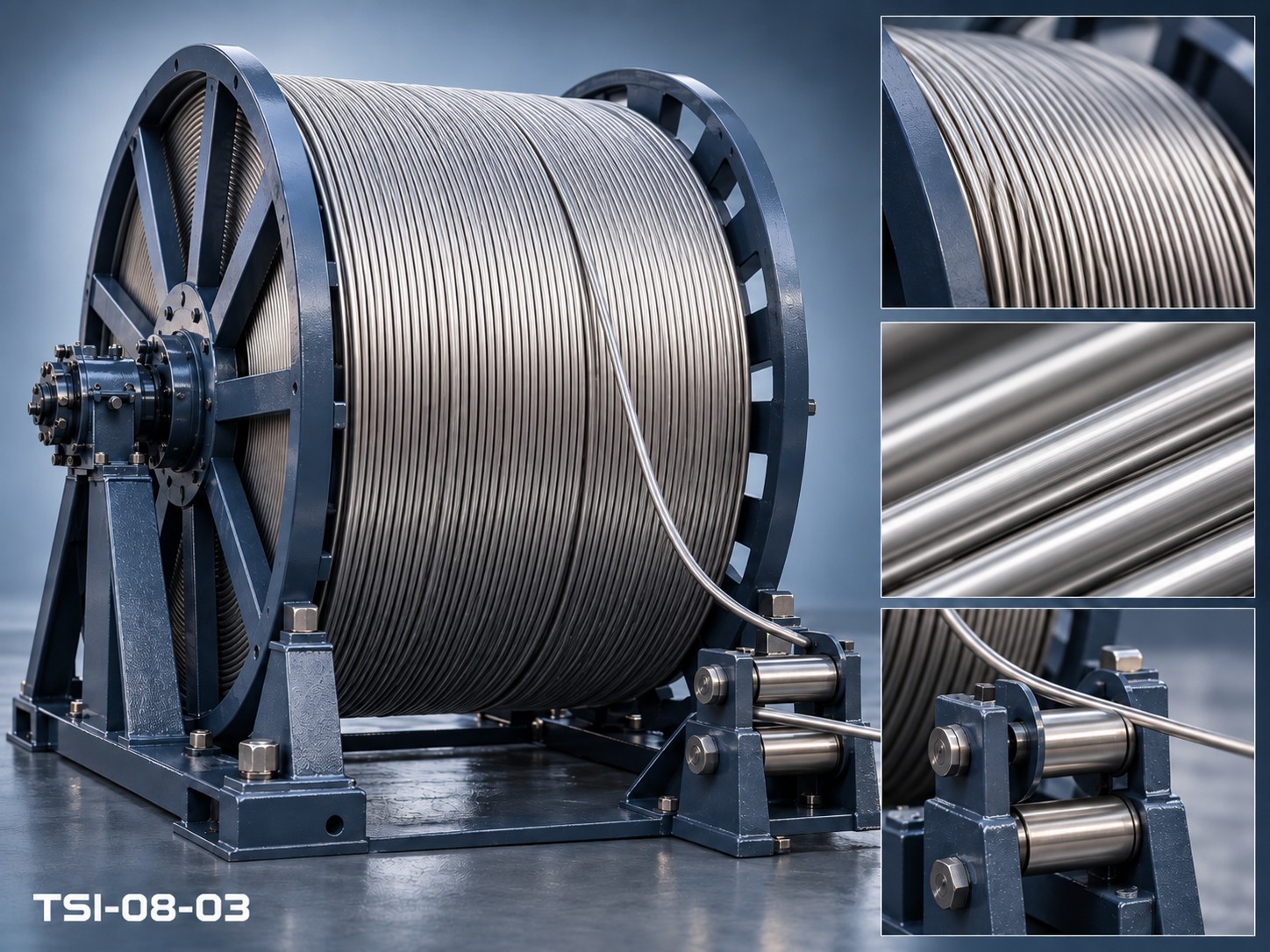 TSI-08-03 904L Stainless Steel Coiled Control Line Tubing